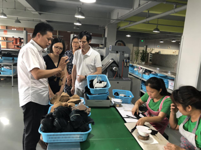 协会拜访天创时尚鞋业股份 技术交流纪实